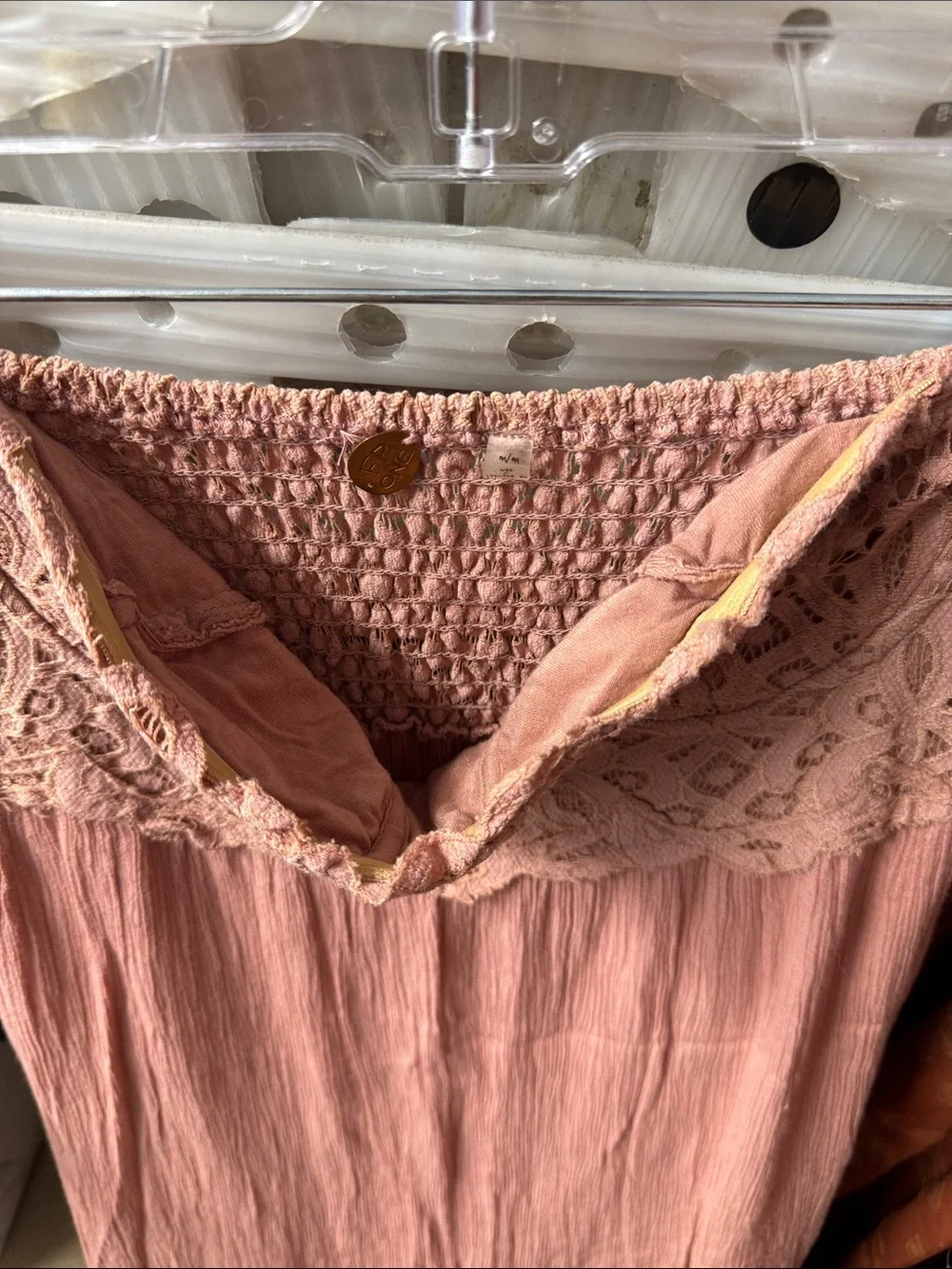 Free People tag falling